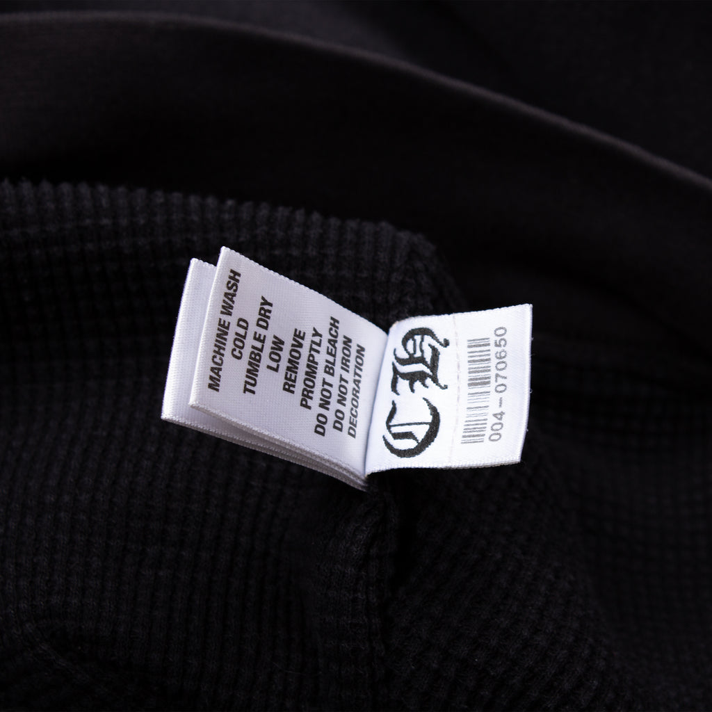 BALCK THERMAL HORSESHOE HOODIE (OG)