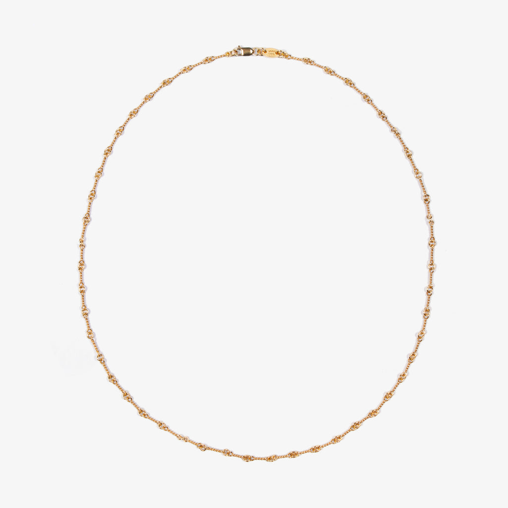 22K GOLD TWIST CHAIN
