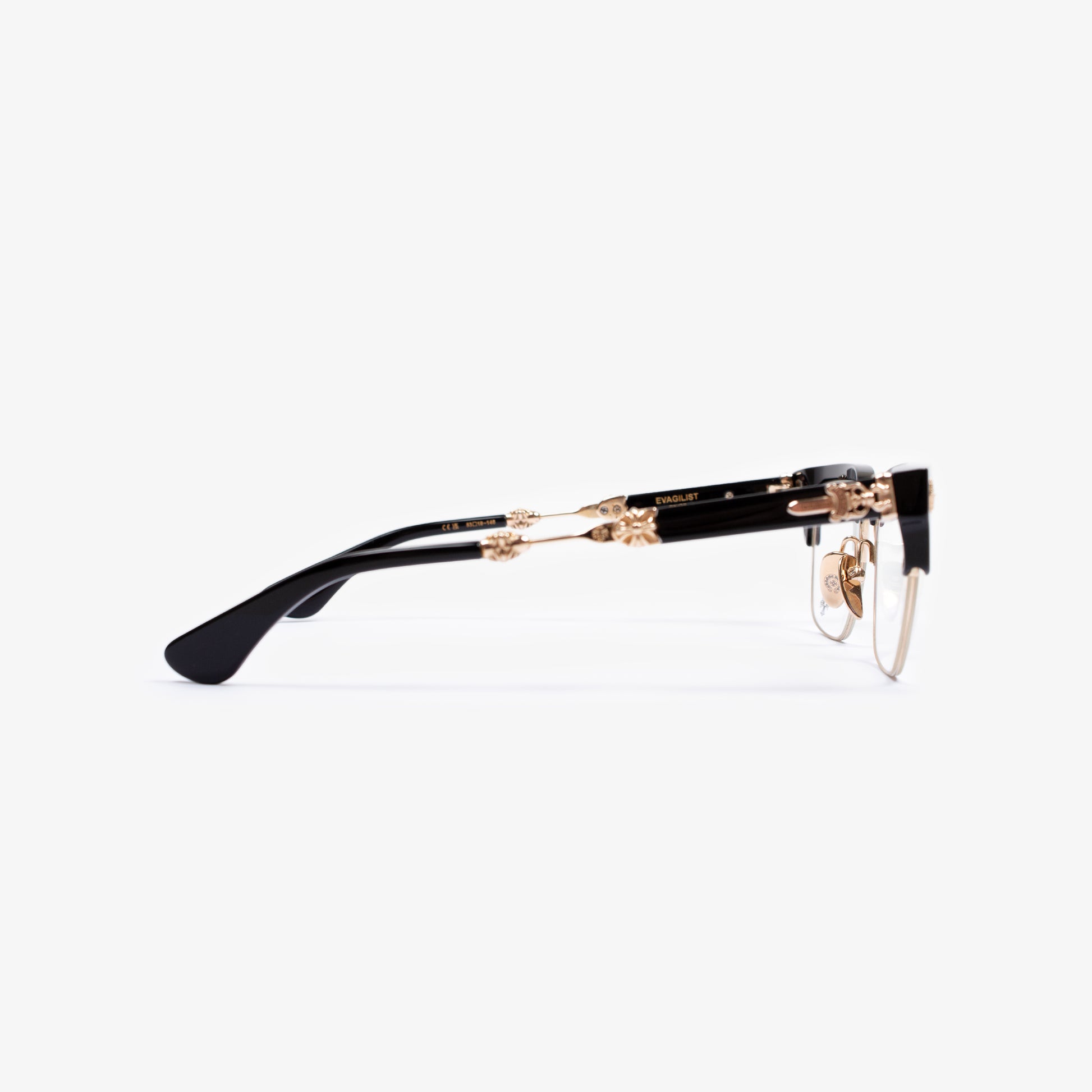 BLACK EVANGELIST GLASSES