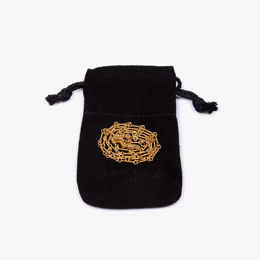 22K GOLD TWIST CHAIN