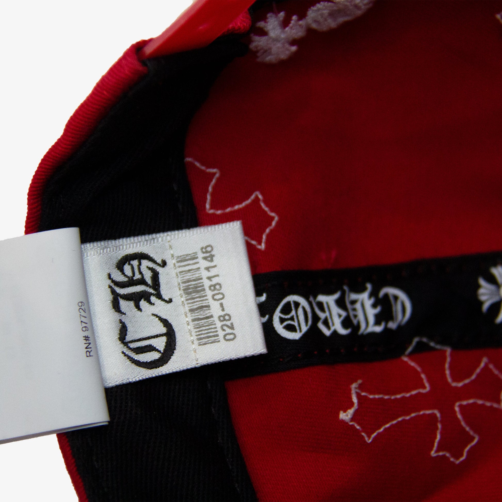 RED CROSS PATCH BASEBALL HAT