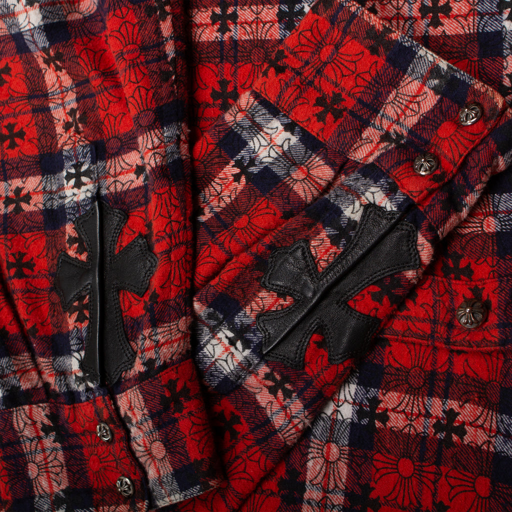LOOSE ENDS CROSS PATCH FLANNEL