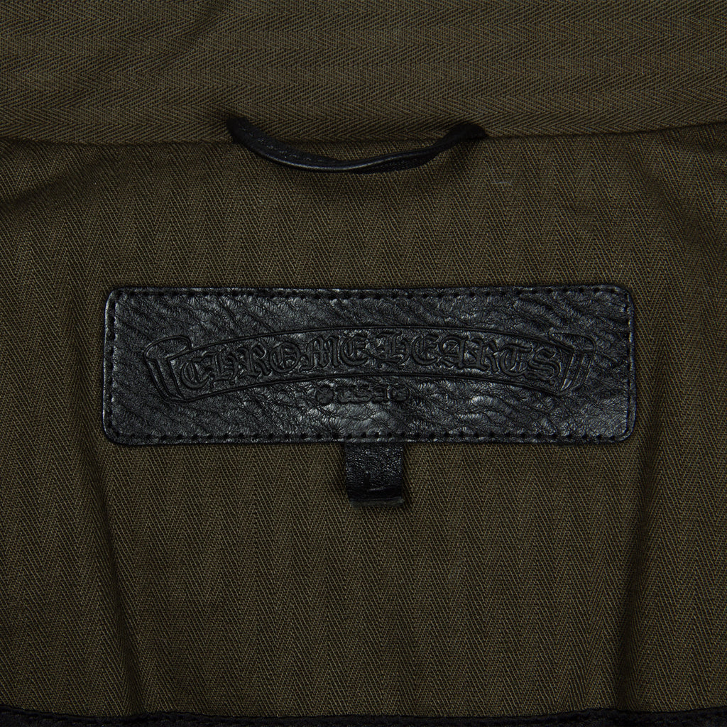 MILITARY GREEN DOWN PUFFER