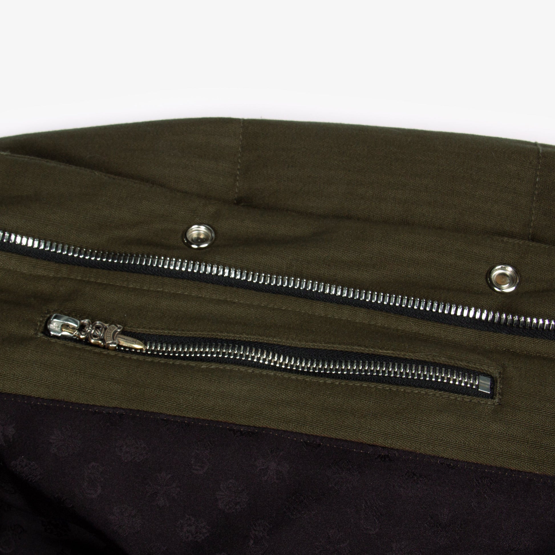 MILITARY GREEN DOWN PUFFER