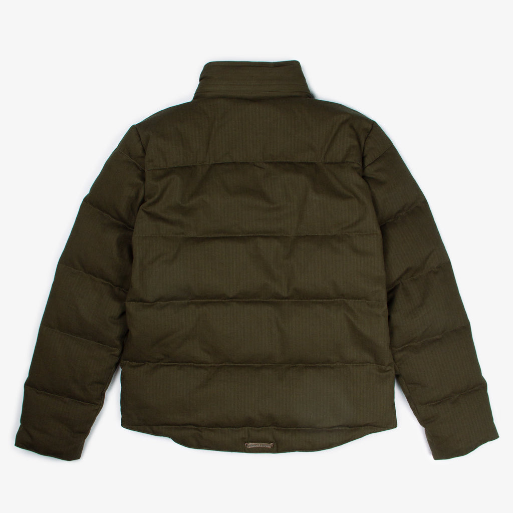 MILITARY GREEN DOWN PUFFER