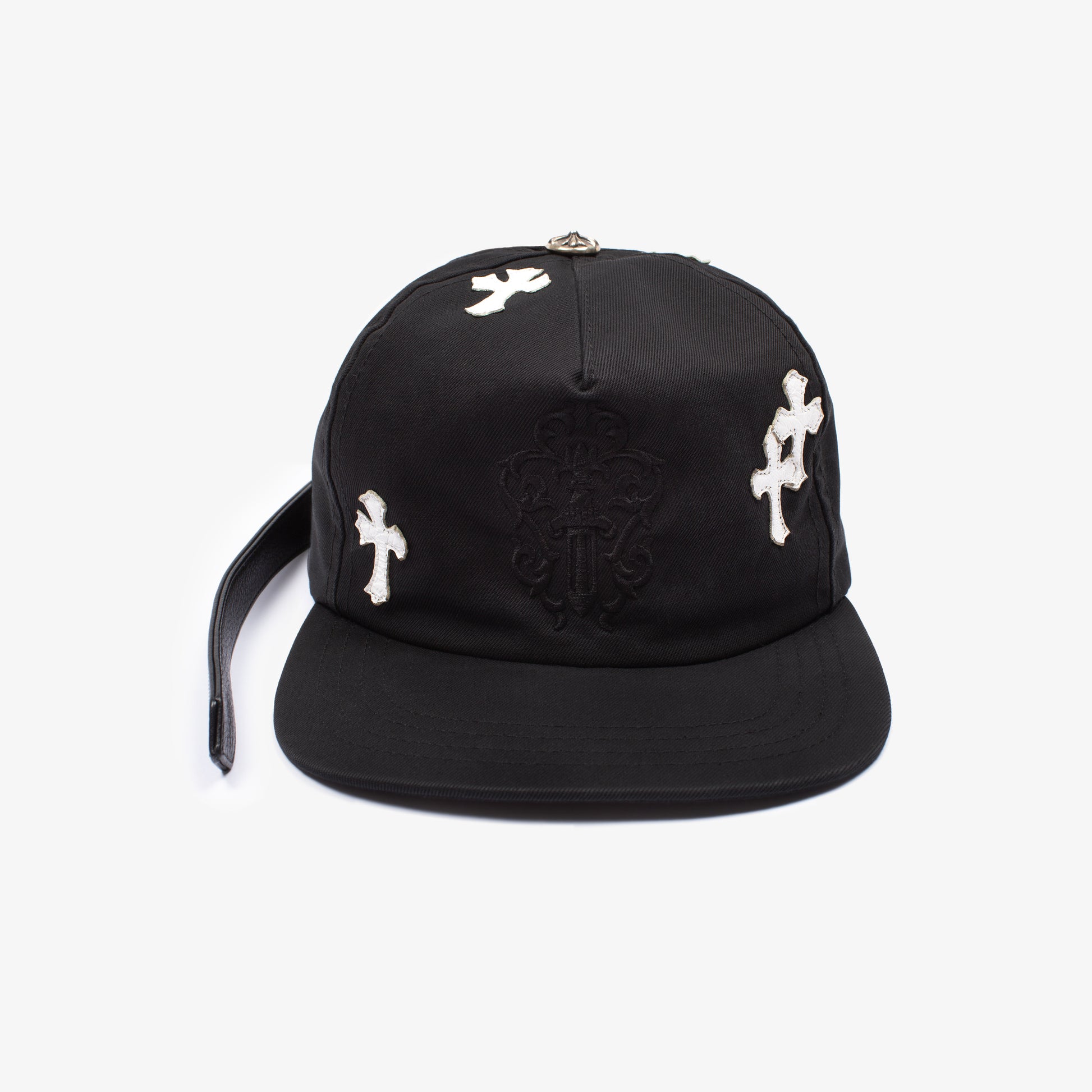 BLACK CROSS PATCH HAT