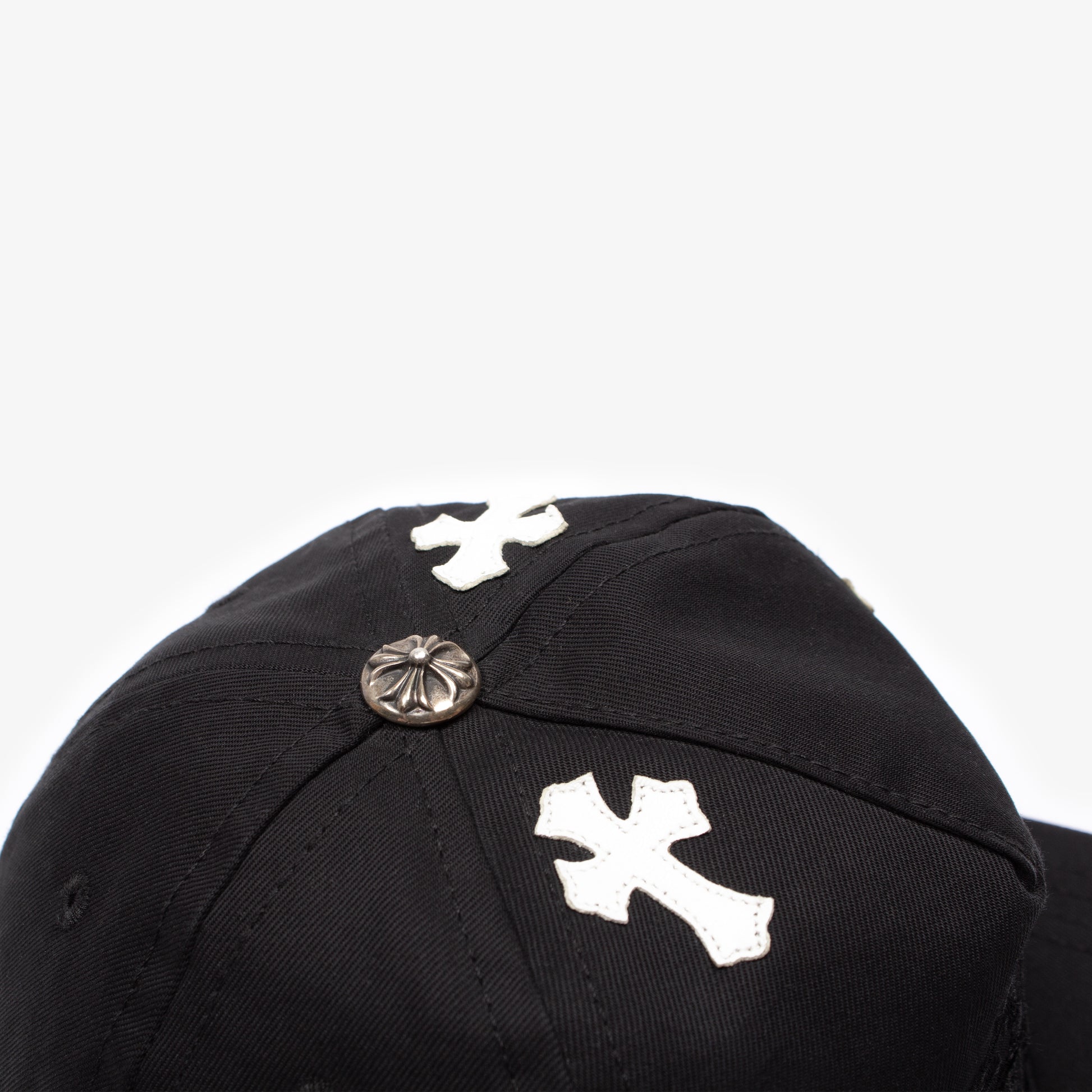 BLACK CROSS PATCH HAT