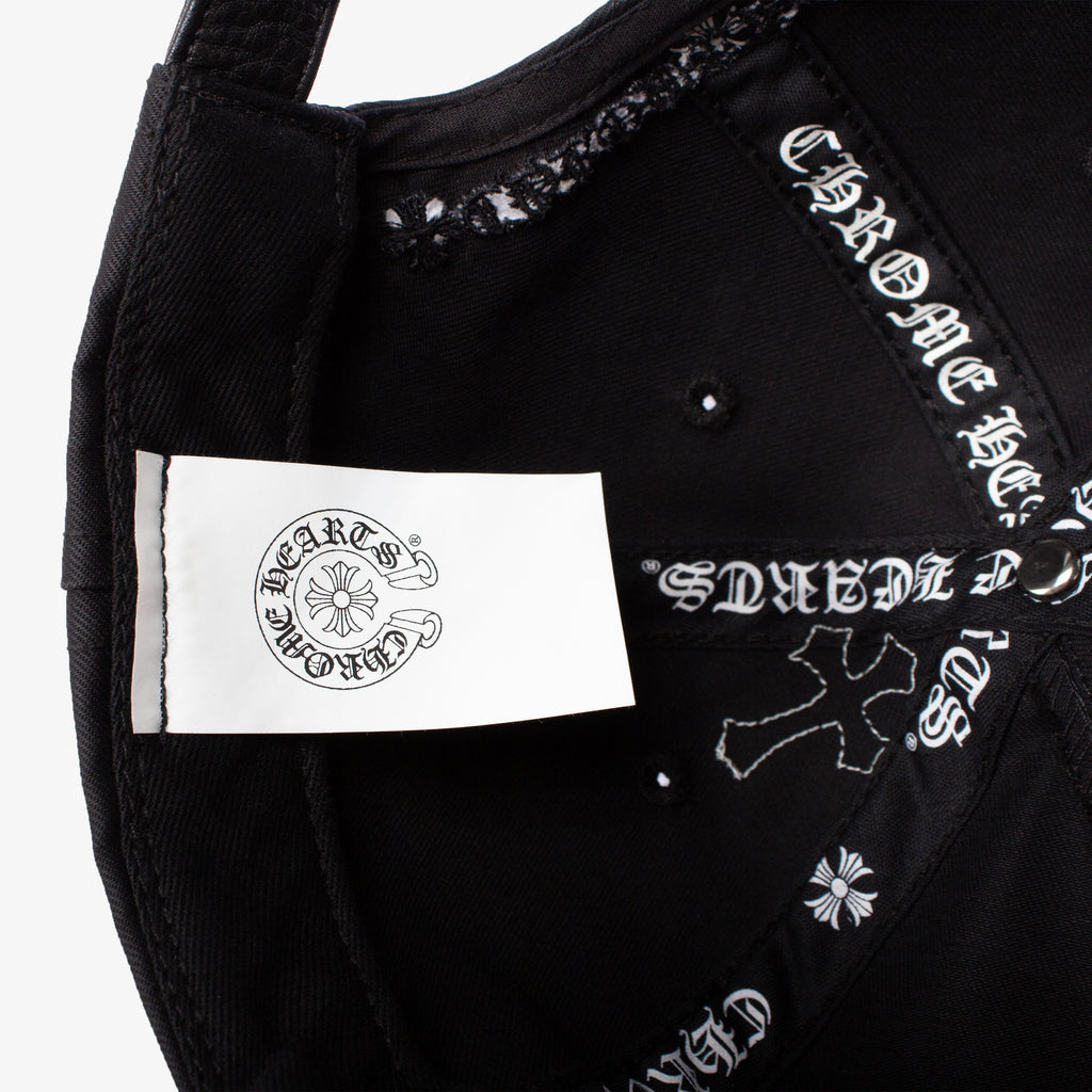 BLACK CROSS PATCH HAT