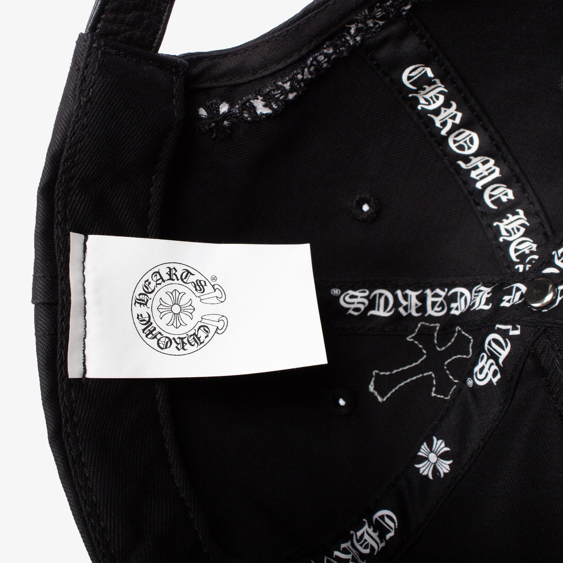 BLACK CROSS PATCH HAT