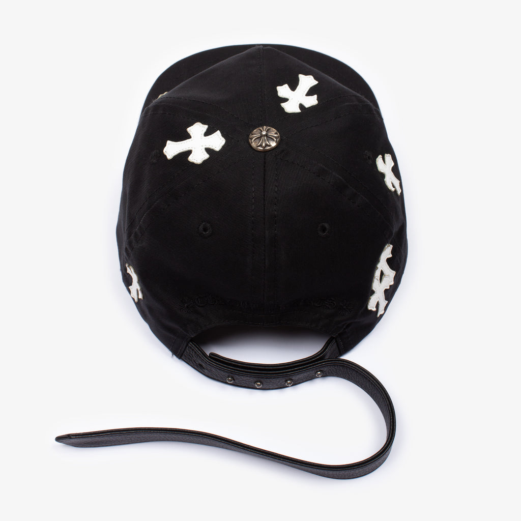 BLACK CROSS PATCH HAT