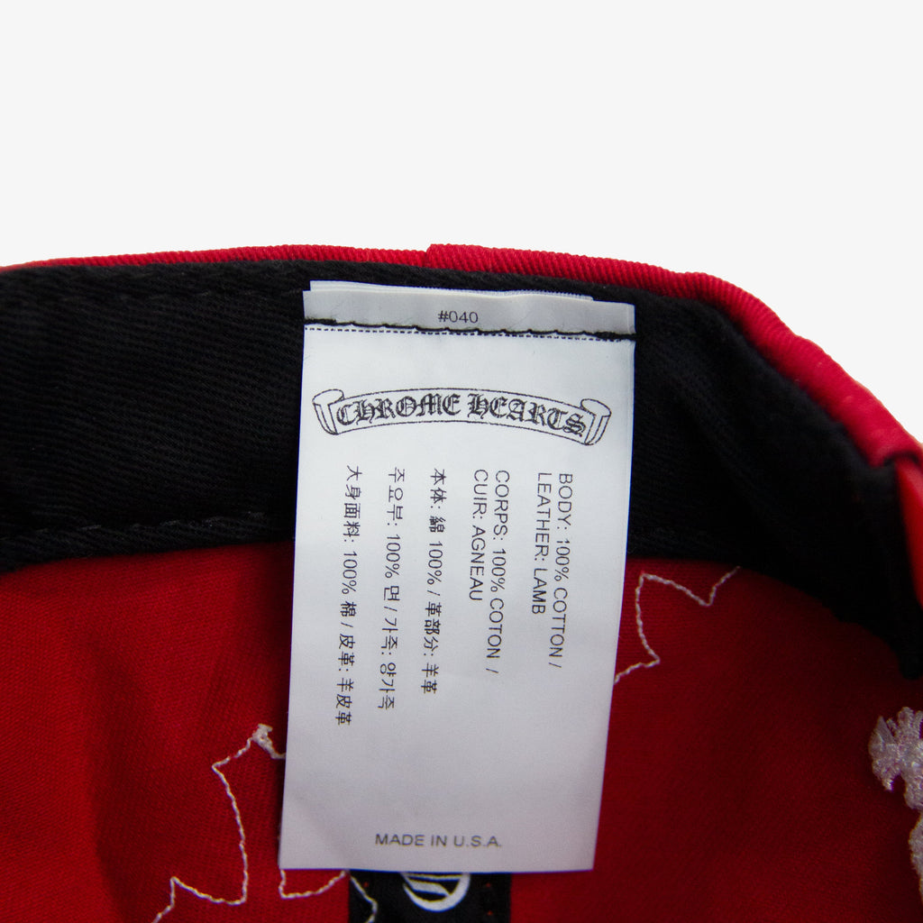 RED CROSS PATCH BASEBALL HAT