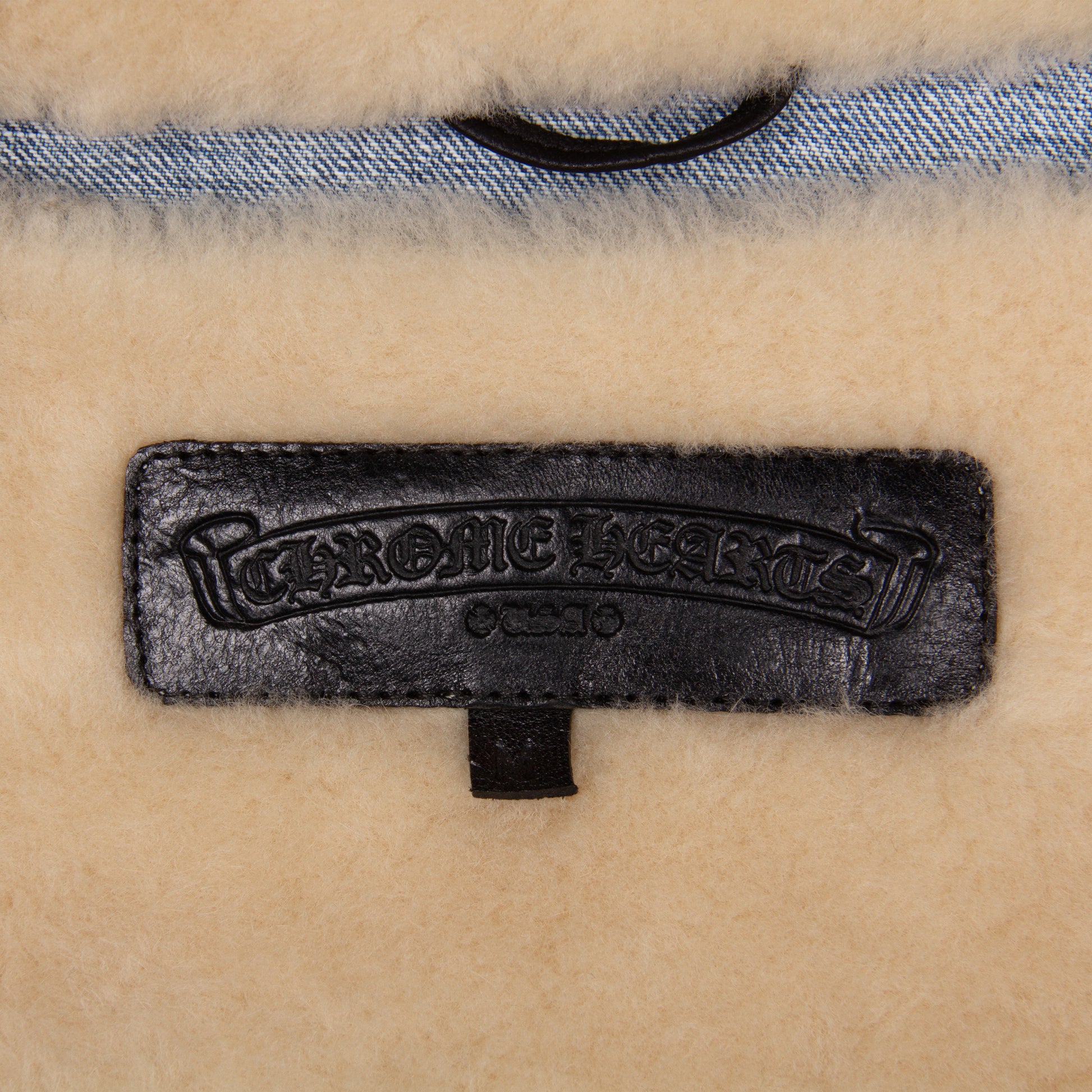 SHEARLING LINED CROSS PATCH TRUCKER JACKET (1/1)