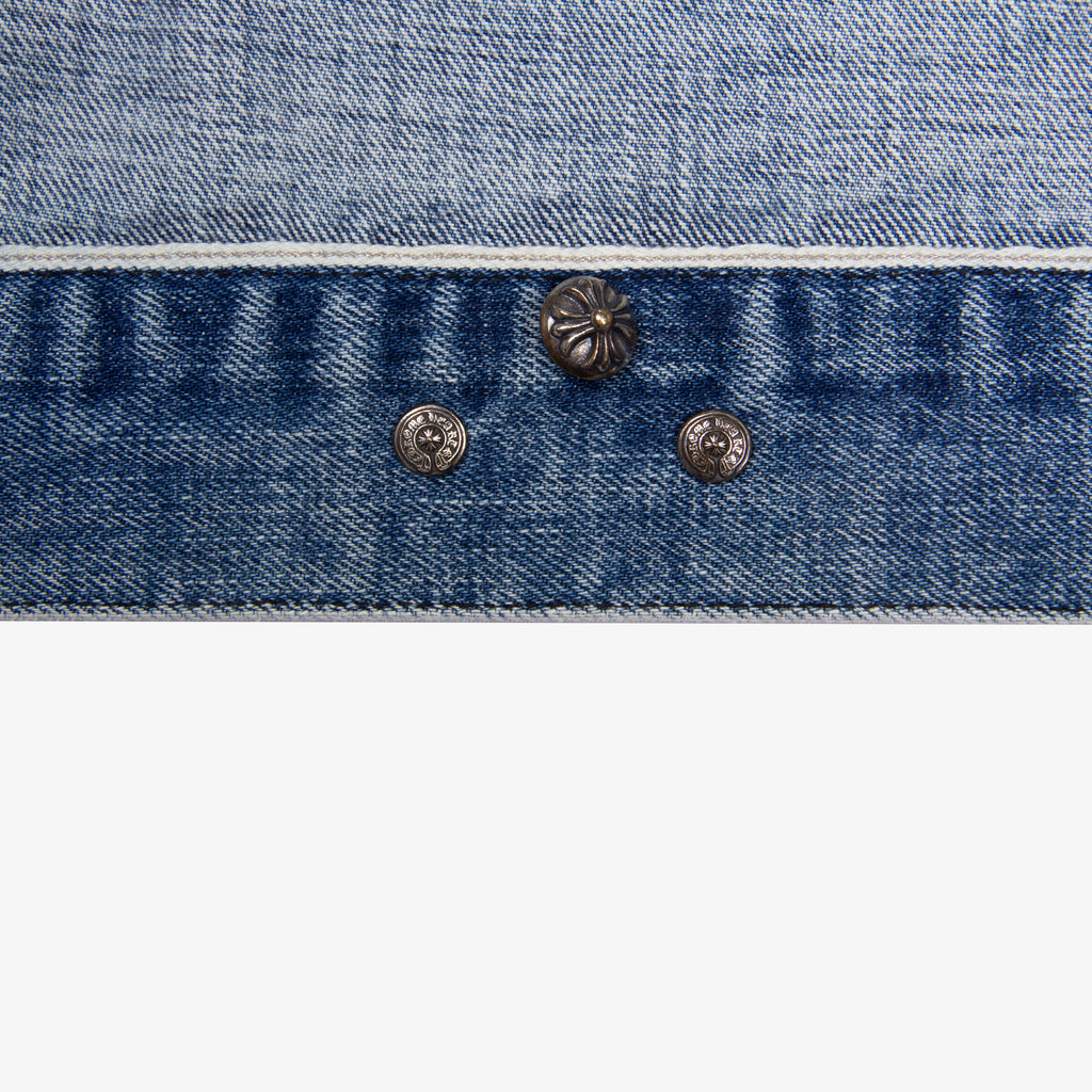 SHEARLING LINED CROSS PATCH TRUCKER JACKET (1/1)