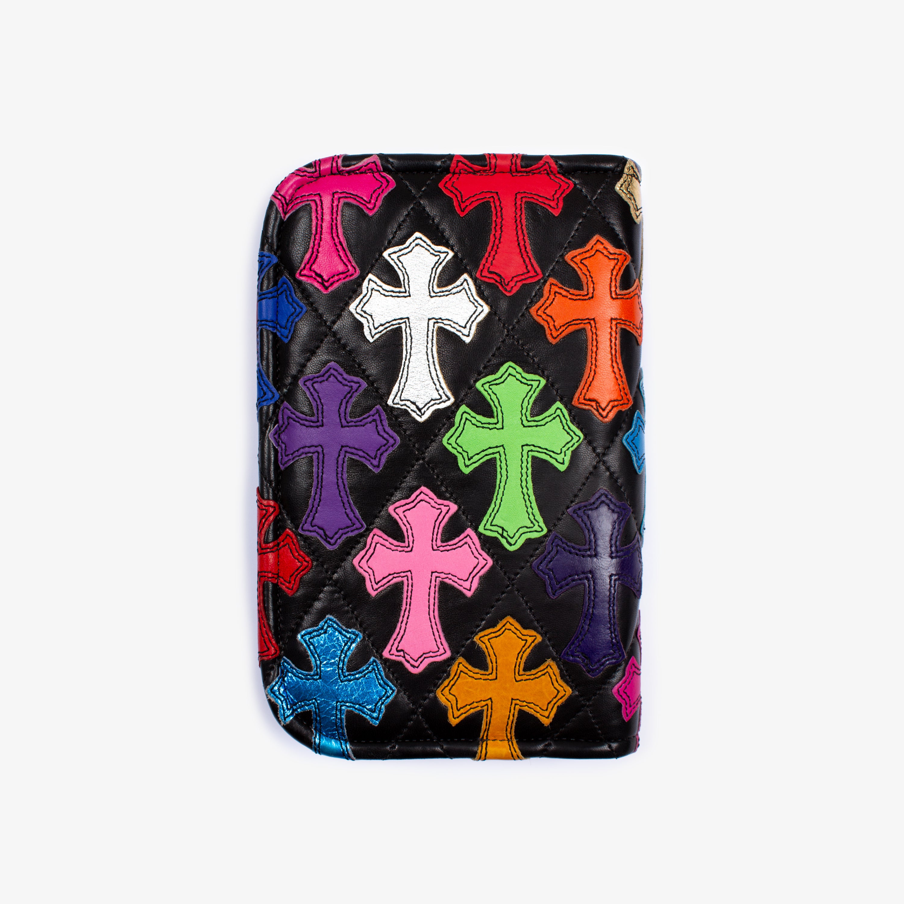 MULTI CROSS PATCH ZIP WALLET – OBTAIND