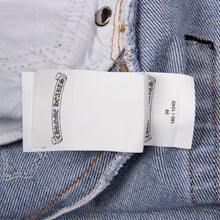 Load image into Gallery viewer, WHITE CROSS PATCH DENIM