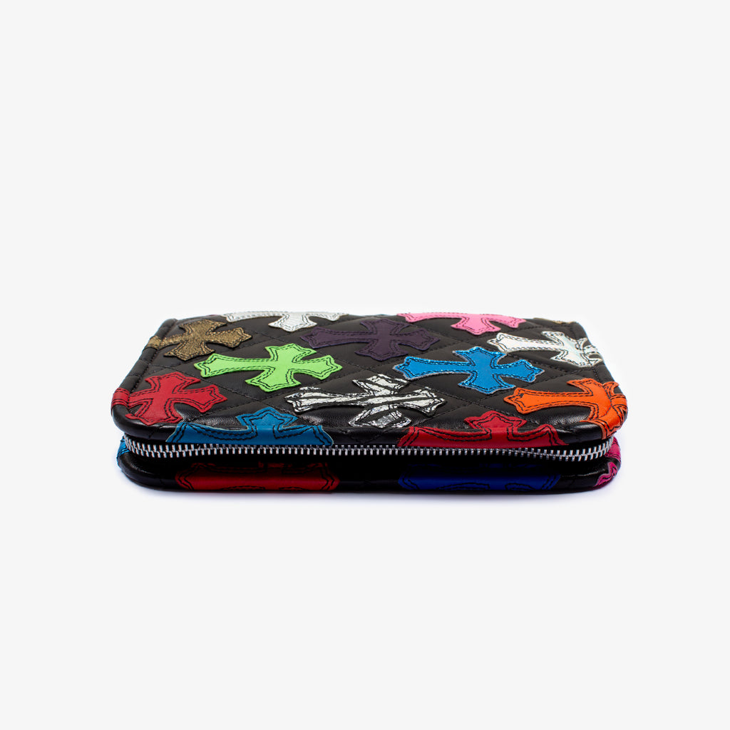 MULTI CROSS PATCH ZIP WALLET