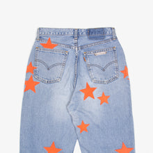 Load image into Gallery viewer, ORANGE STAR PATCH DENIM