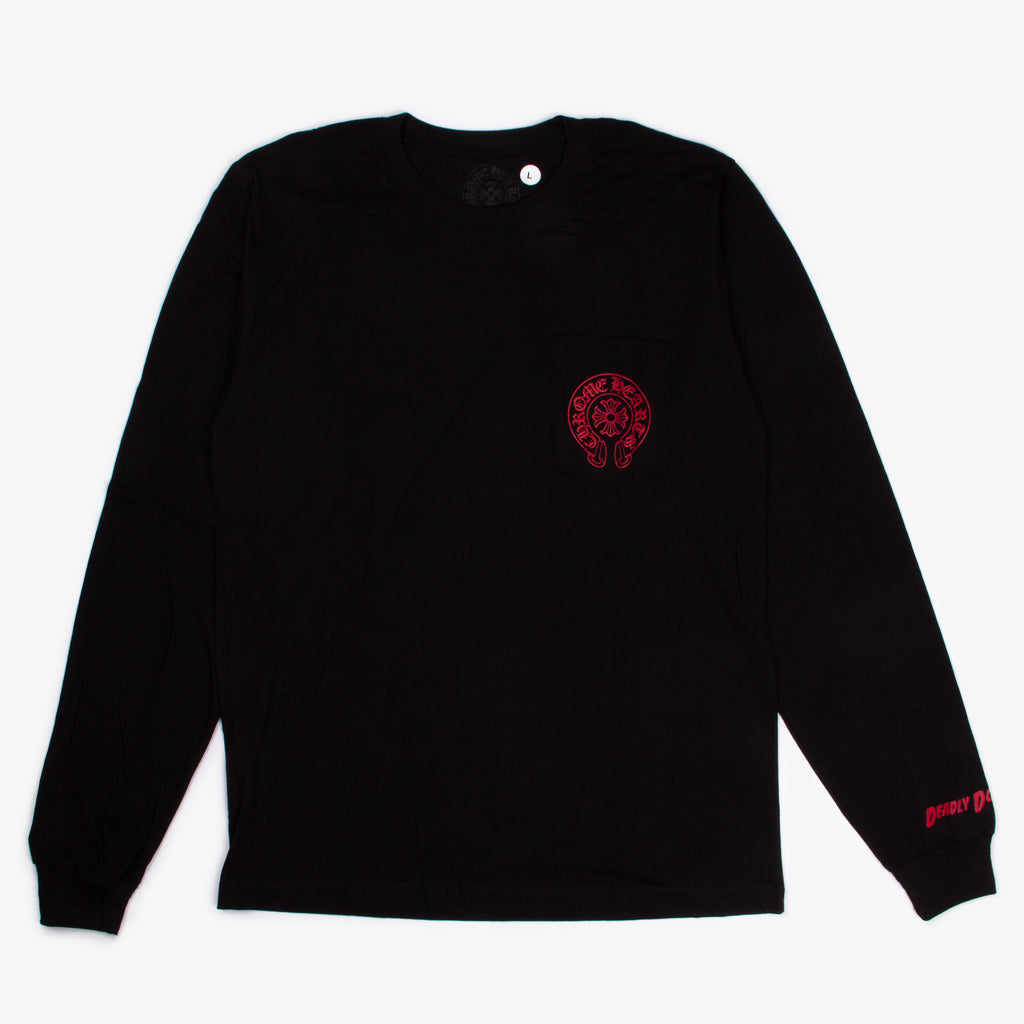 DEADLY DOLL FIRE OF LOVE LS TEE