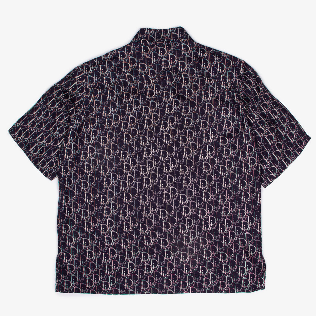 OBLIQUE MONOGRAM BUTTON UP SHIRT