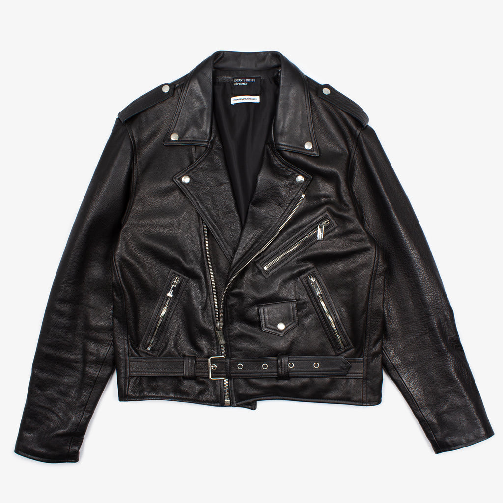 SS22 CHESS BOARD LEATHER JACKET 1/1