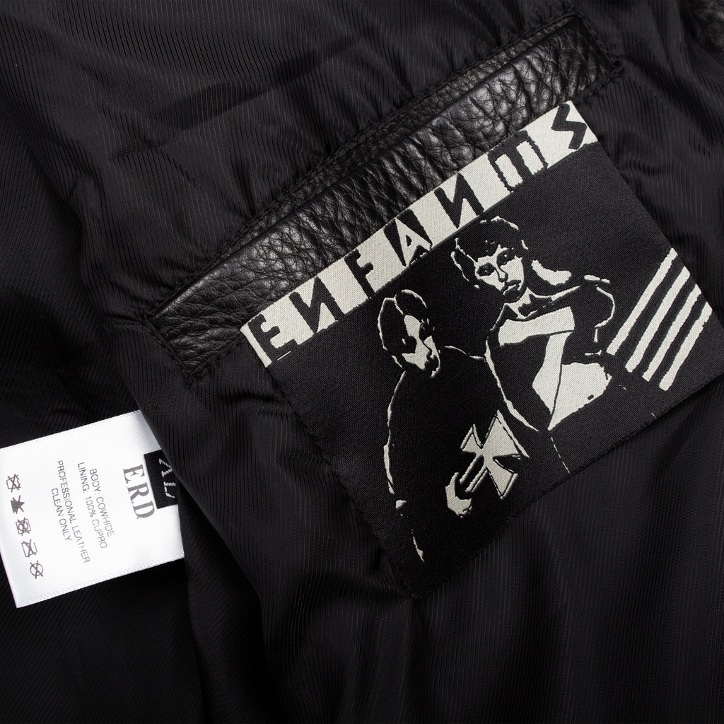 SS22 CHESS BOARD LEATHER JACKET 1/1