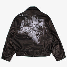 Load image into Gallery viewer, AW23 OPIUM EMBROIDERED LEATHER JACKET