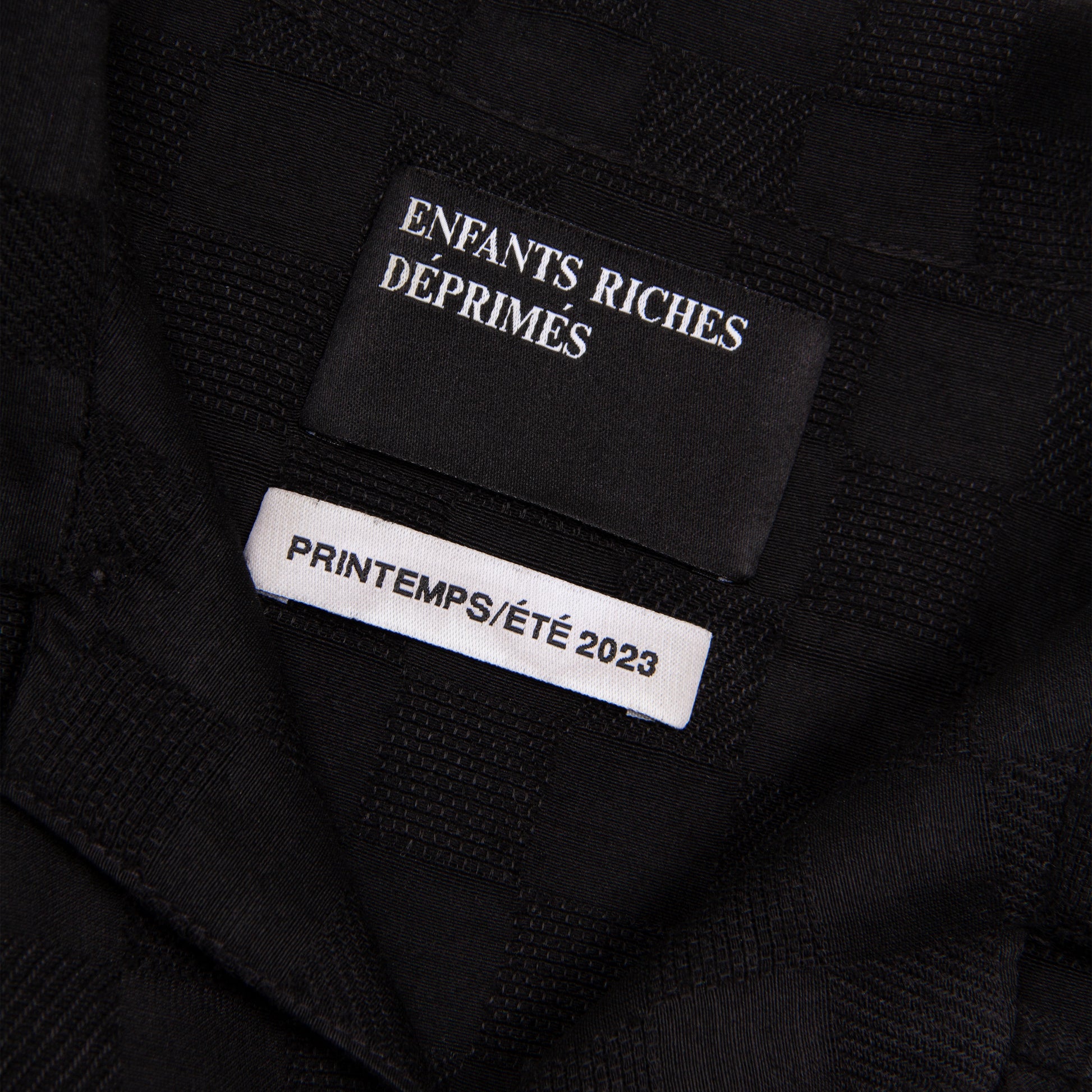 SS 23 SILK CHECKERED BUTTON UP