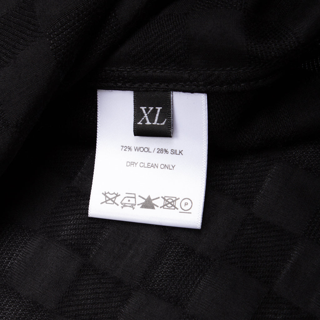 SS 23 SILK CHECKERED BUTTON UP