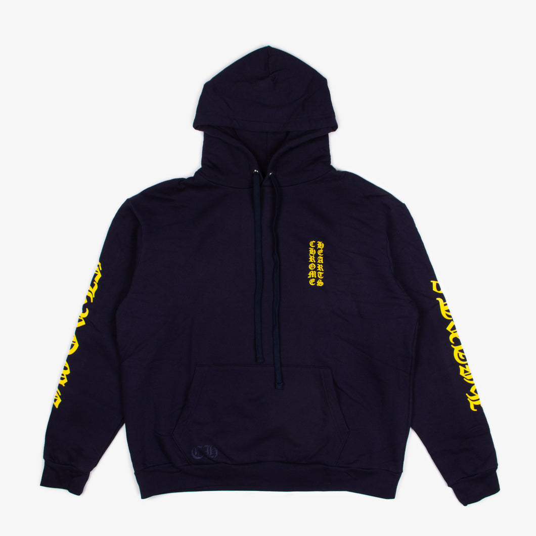 NAVY EYE CHART HOODIE