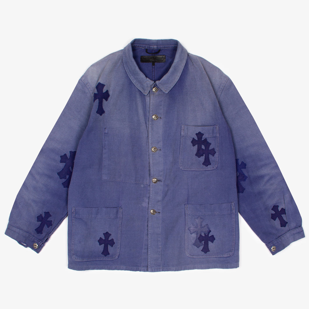FRENCH CROSS PATCH WORK JACKET