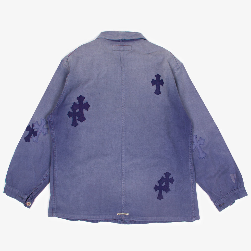 FRENCH CROSS PATCH WORK JACKET