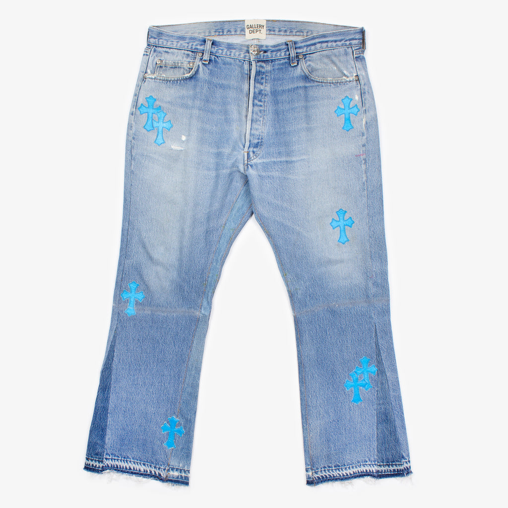 BLUE CROSS PATCH DENIM