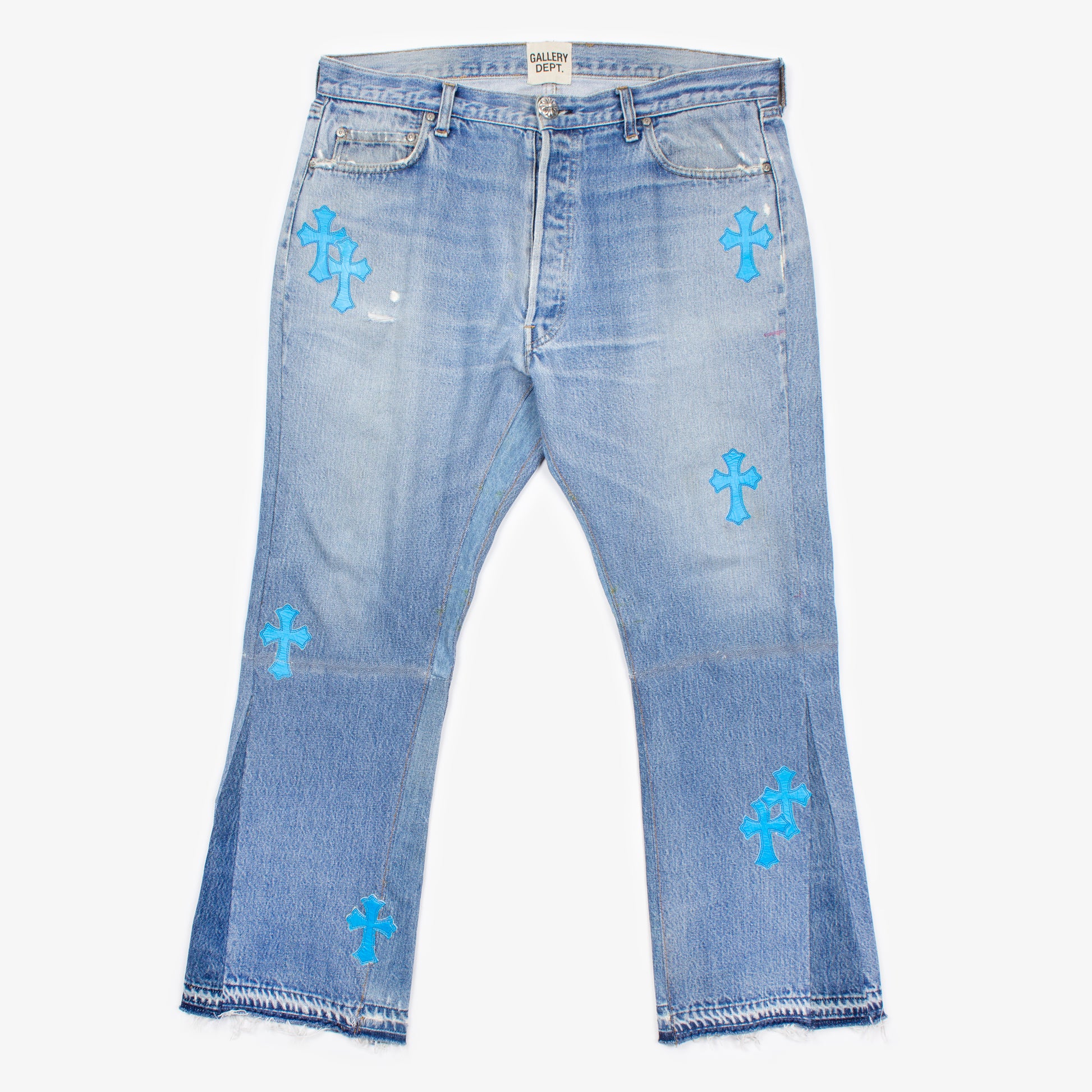 BLUE CROSS PATCH DENIM