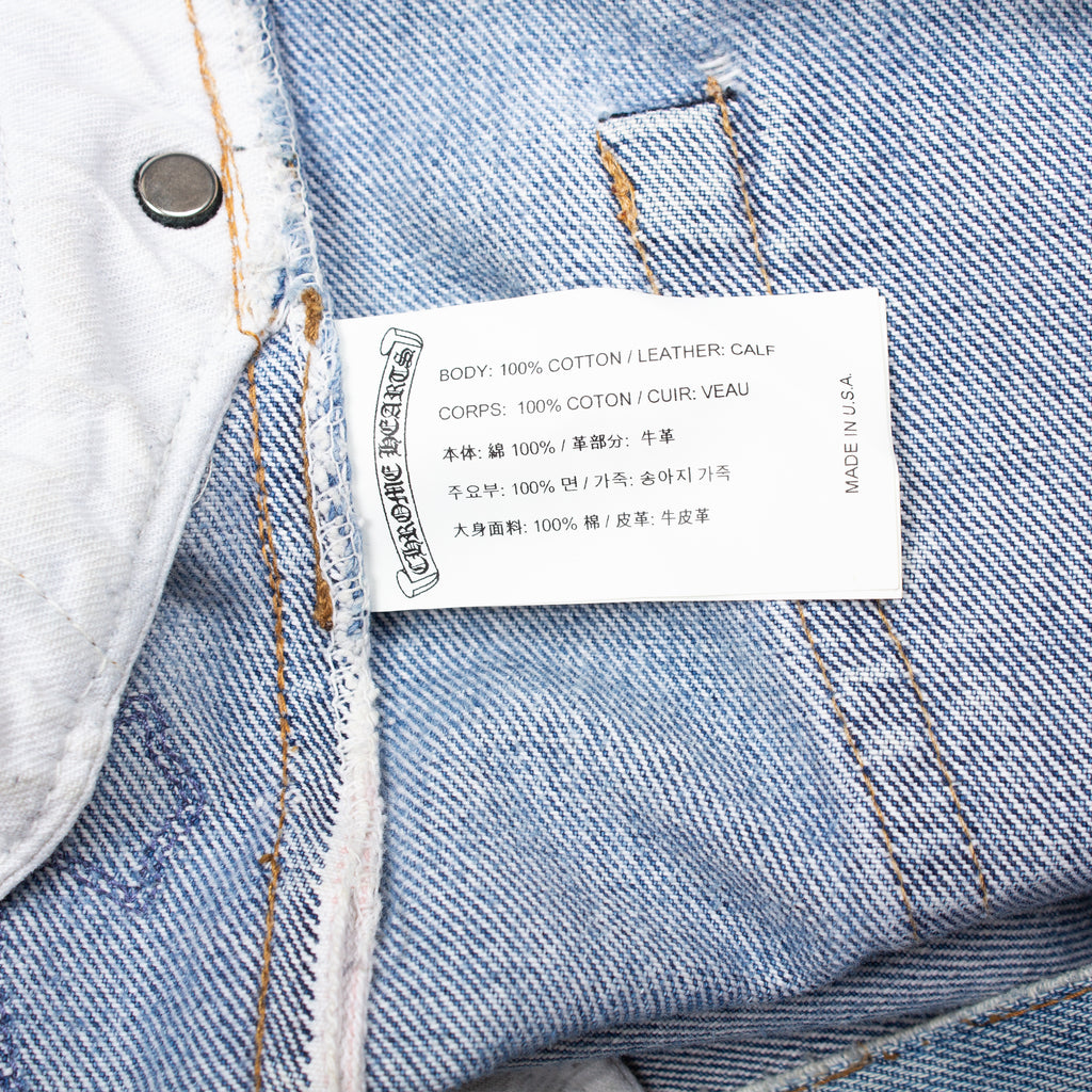 BLUE CROSS PATCH DENIM
