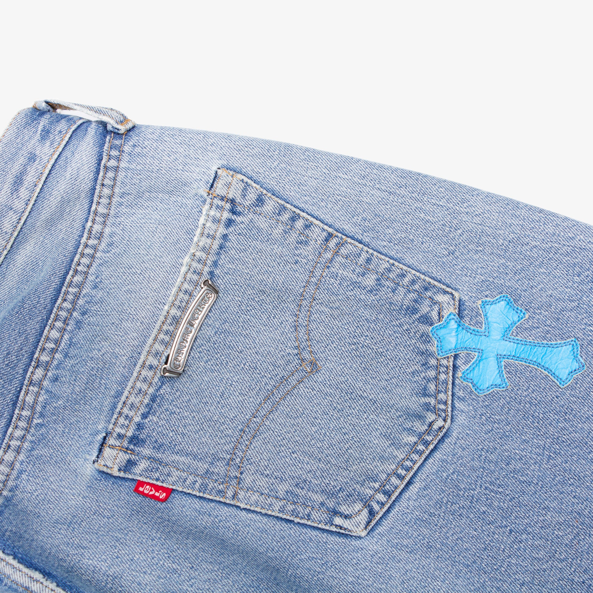 BLUE CROSS PATCH DENIM