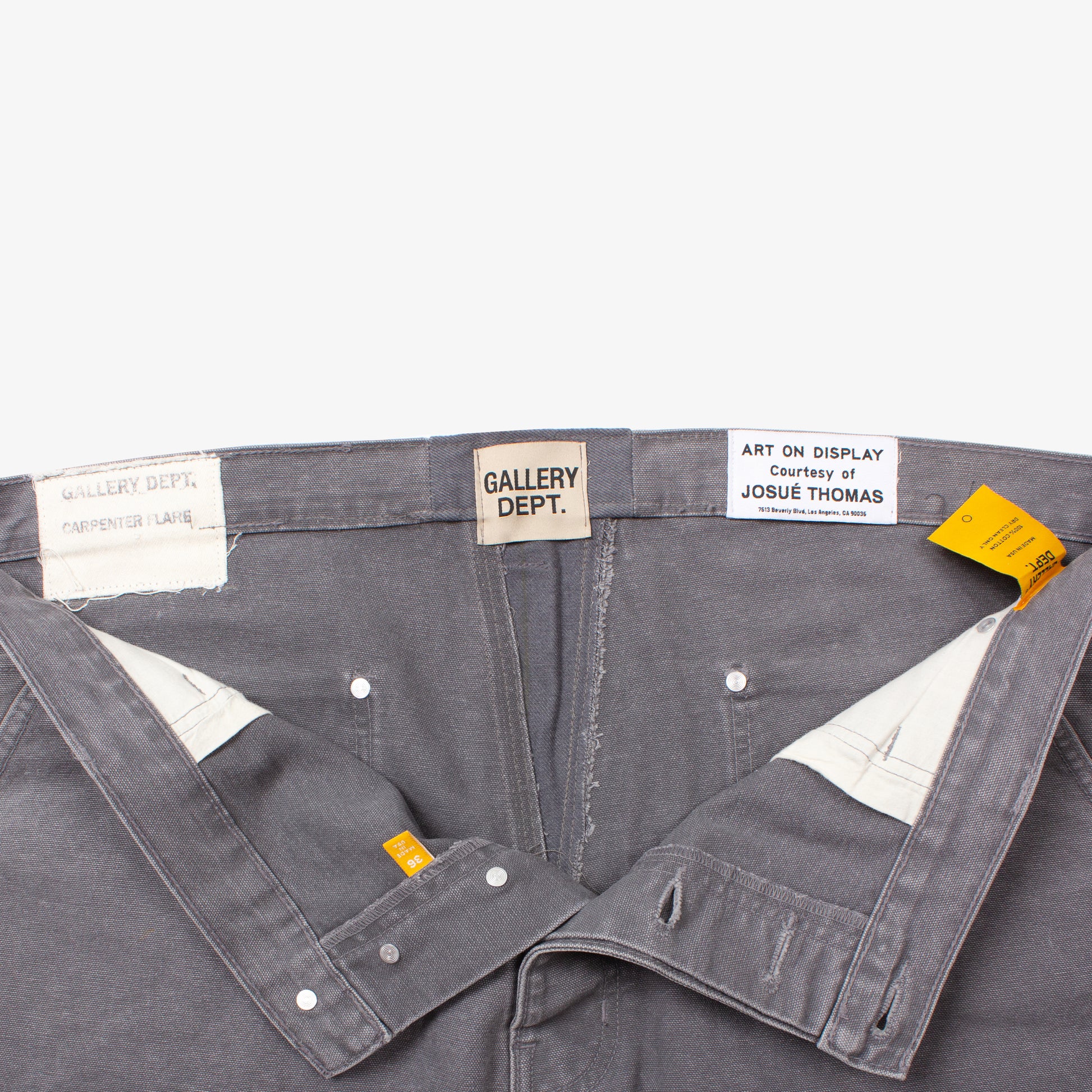 GREY FLARED CARPENTER