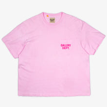 Load image into Gallery viewer, PINK CLASSIC LOGO POCKET TEE