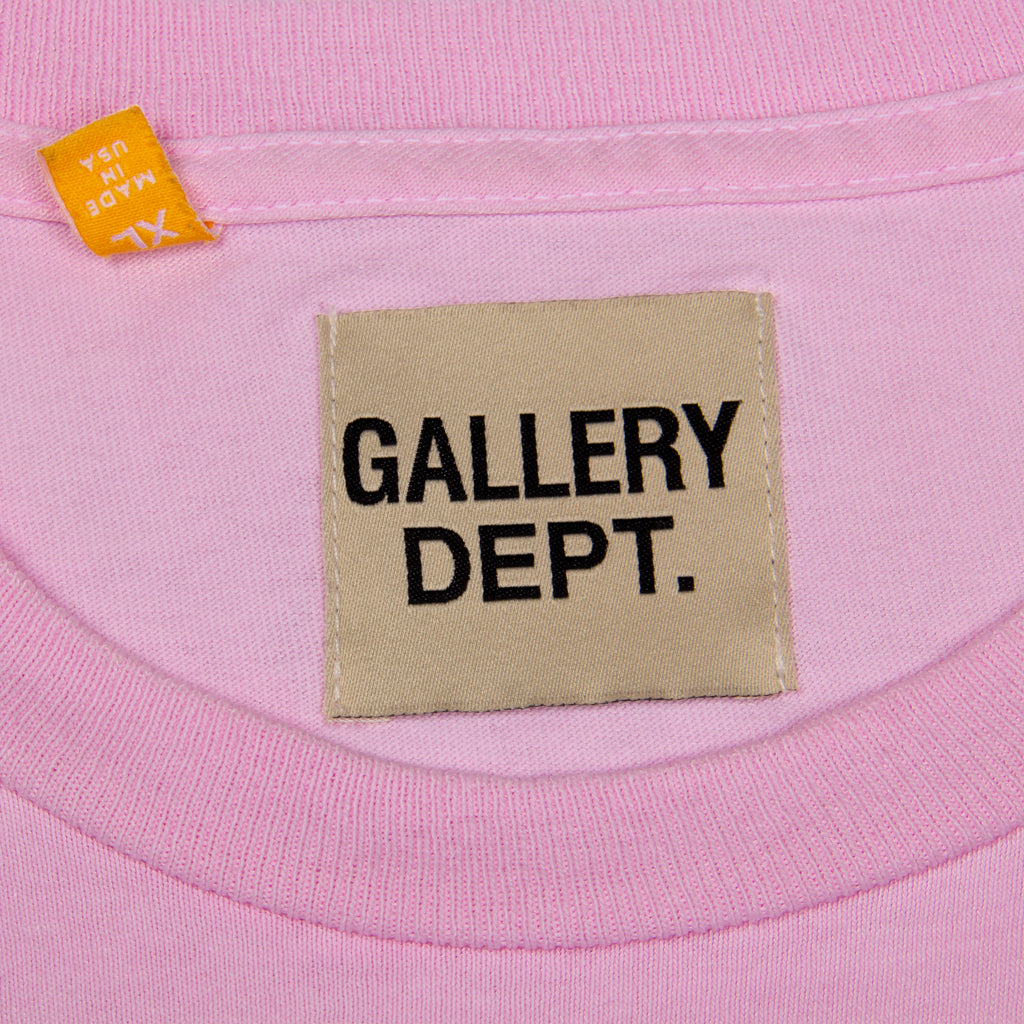 PINK CLASSIC LOGO POCKET TEE
