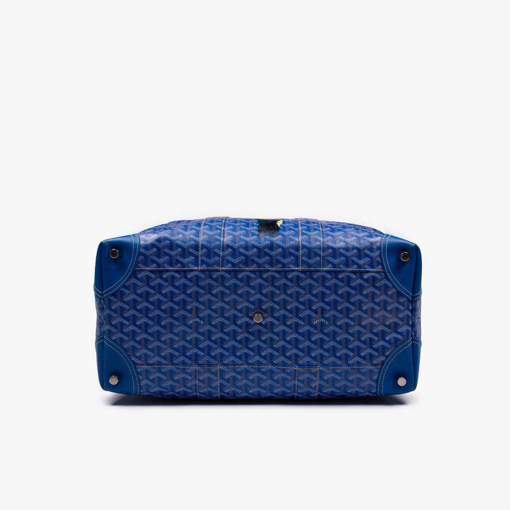 BLUE BOEING 45 DUFFLE SERVICED BY E