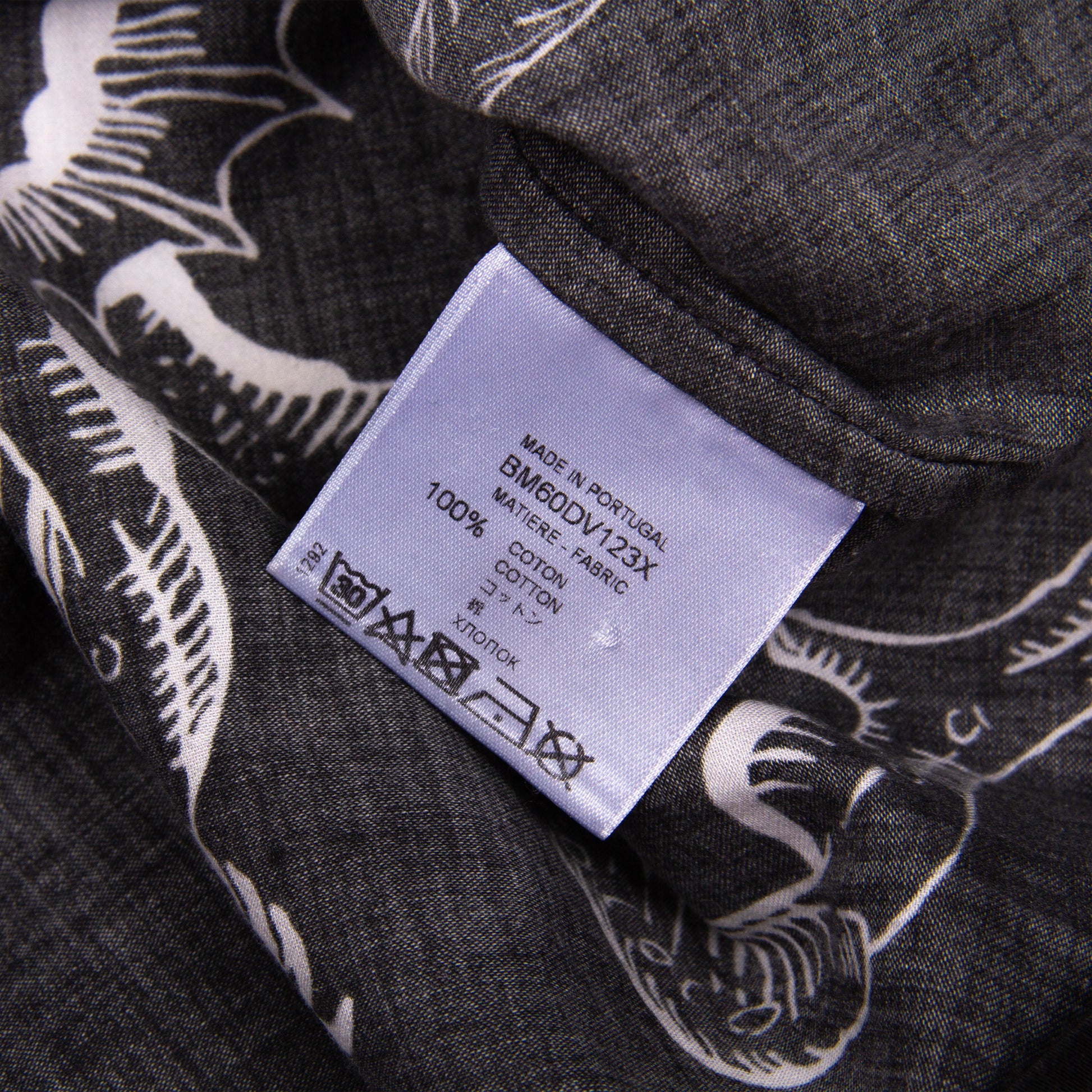 DRAGON GRAPHIC CAMP COLLAR SHIRT