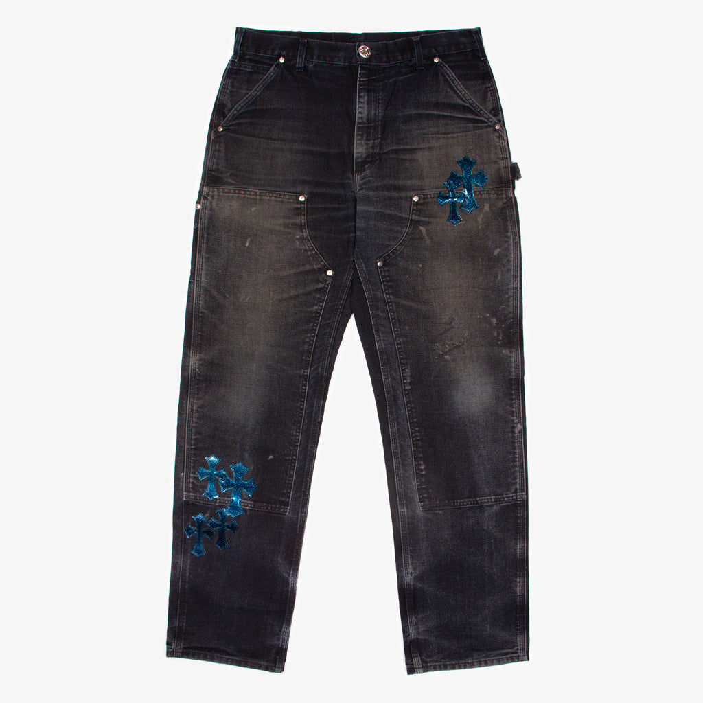 ST. BARTH EXCLUSIVE GLITTER PATCH CARPENTER