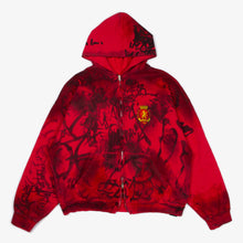 Load image into Gallery viewer, RED GRAFITTI HOODIE