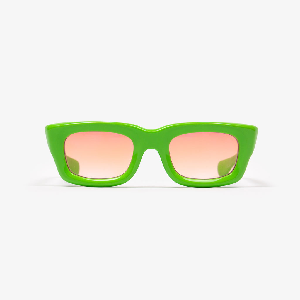 ELECTRIC GREEN STEEZIN SUNGLASSES