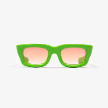 Load image into Gallery viewer, ELECTRIC GREEN STEEZIN SUNGLASSES