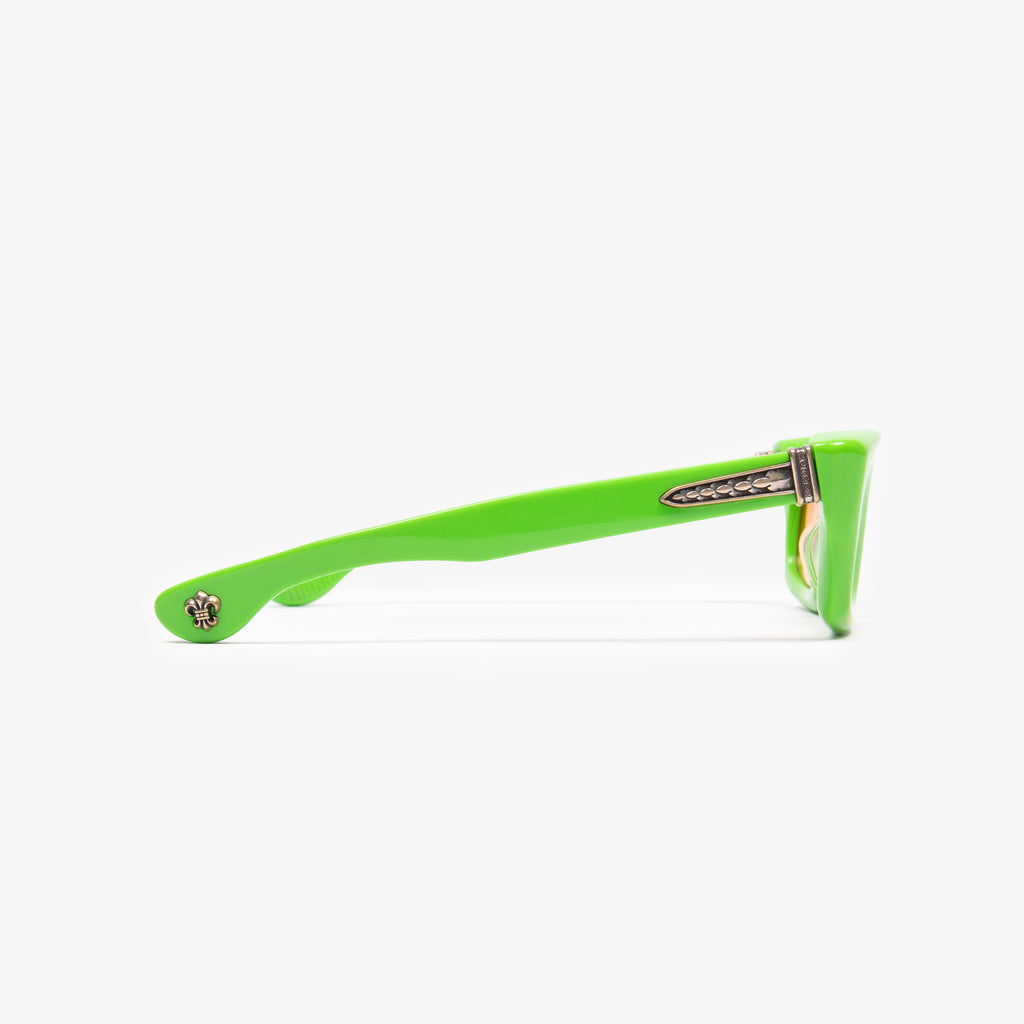 ELECTRIC GREEN STEEZIN SUNGLASSES