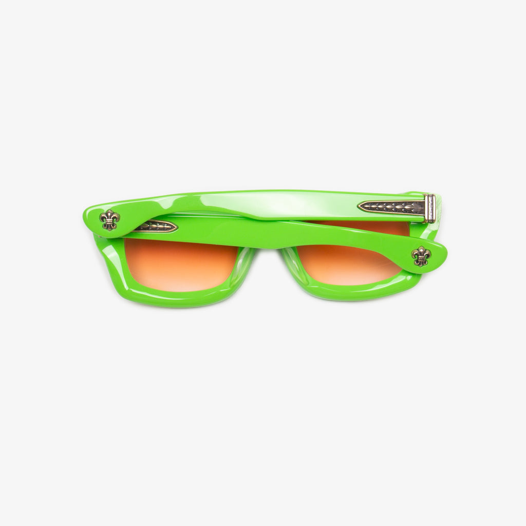 ELECTRIC GREEN STEEZIN SUNGLASSES