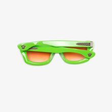 Load image into Gallery viewer, ELECTRIC GREEN STEEZIN SUNGLASSES