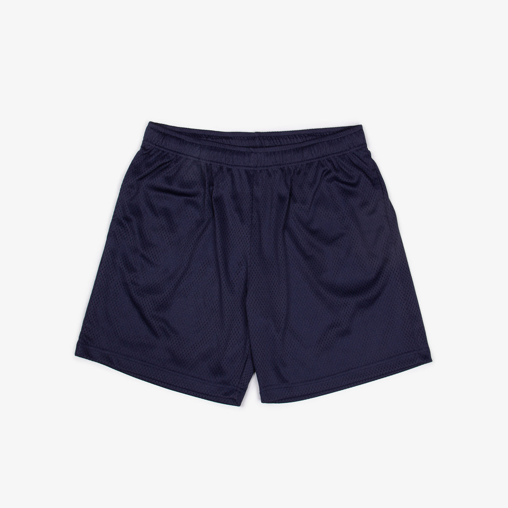 NAVY AAU LINED MESH SHORT