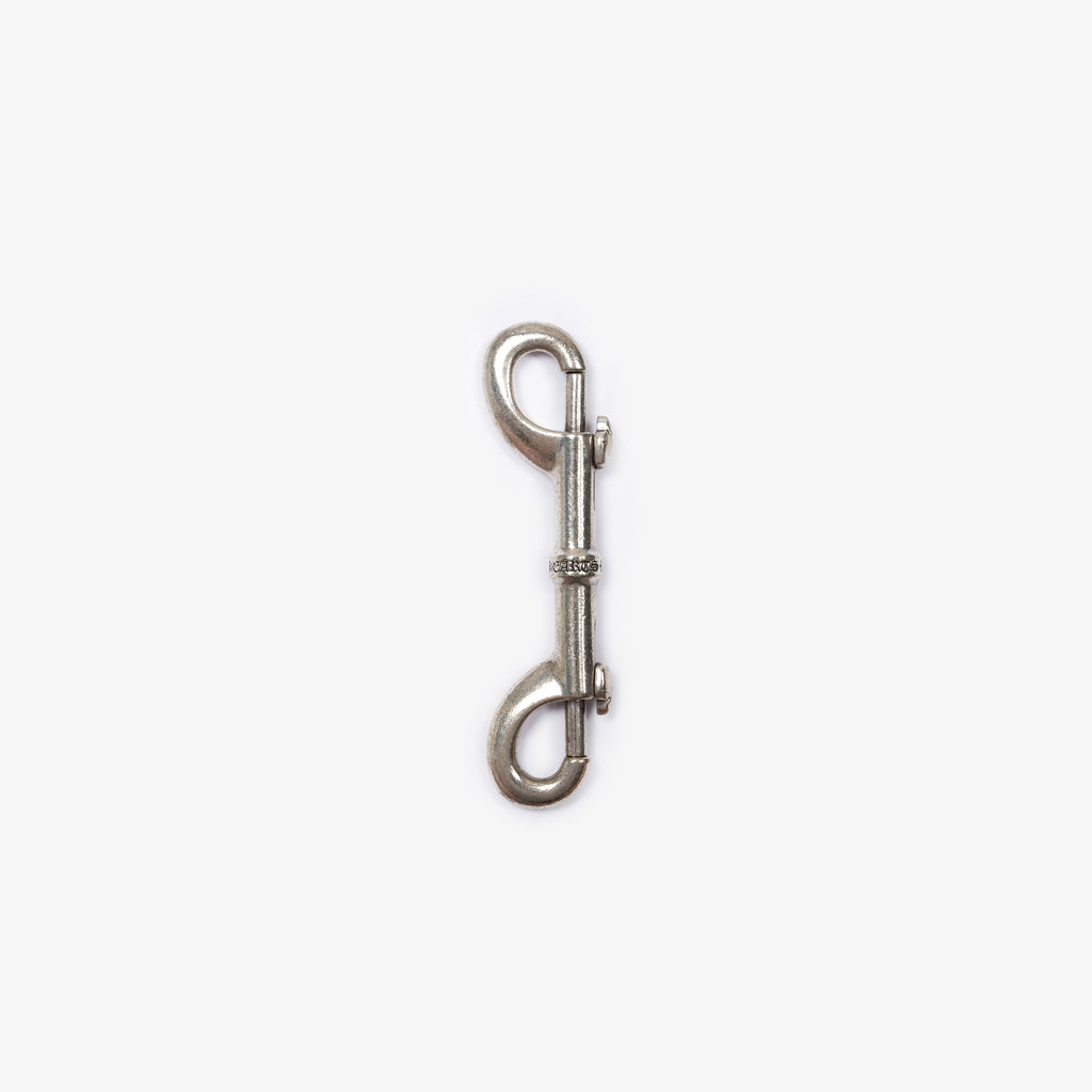 DOUBLE FLEUR CLIP KEY RING