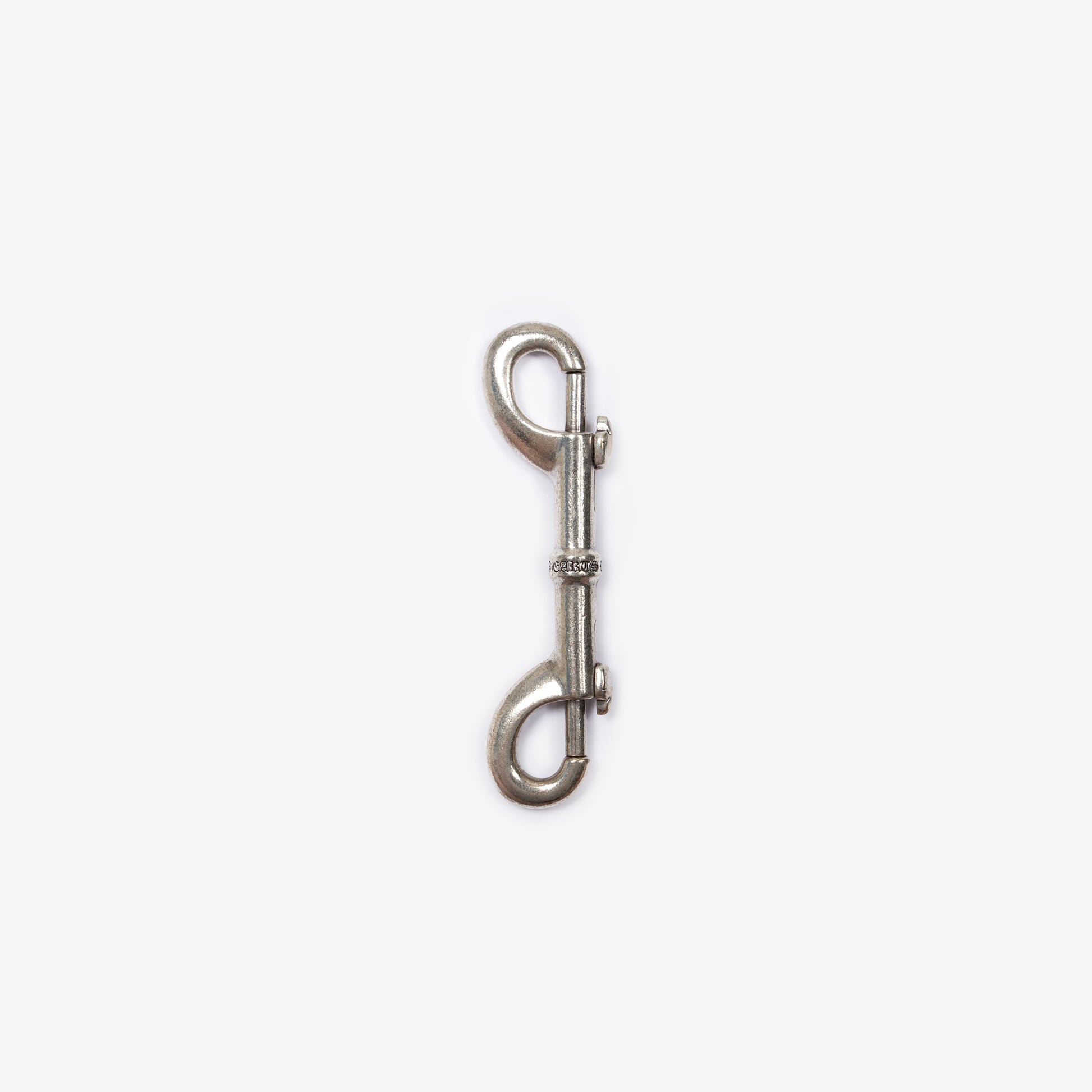 DOUBLE FLEUR CLIP KEY RING
